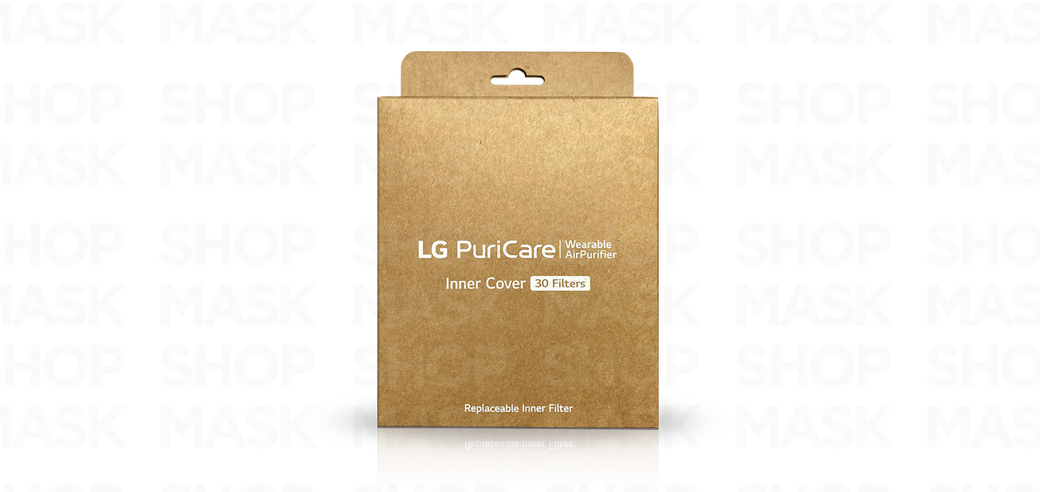 3 Month Supply HEPA Filters & Inner Cover for LG PuriCare VoiceON Mask Gen2